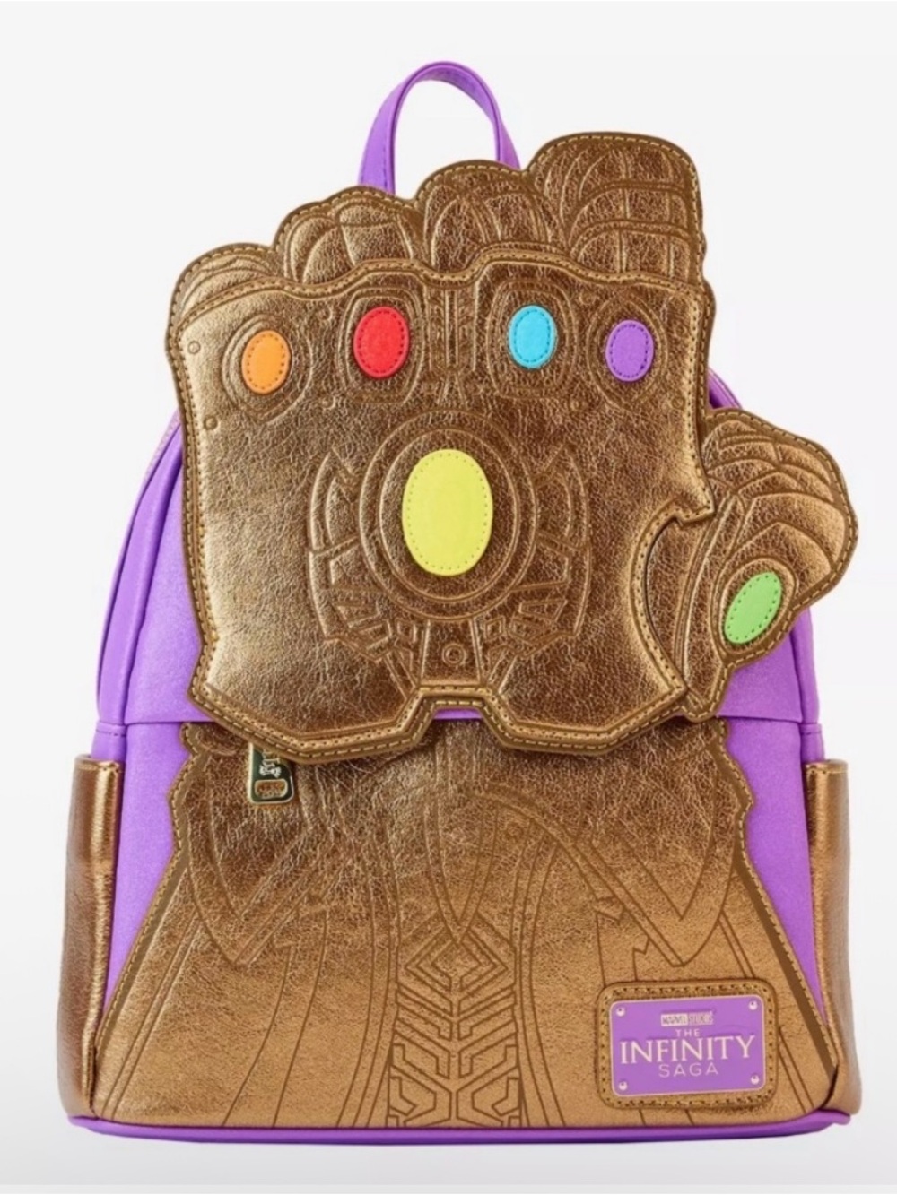 NWT
Loungefly Marvel The Infinity Saga Thanos Gauntlet Mini
Backpack